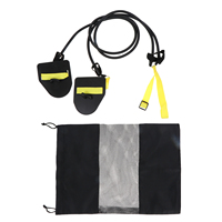 1pc Swim Resistance Bands TPE Material Elastic Exercise Equipment Child Adult Pool Gym Home Yoga Fitness