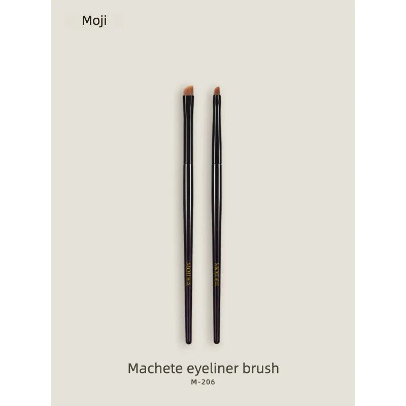 Moji M206 Makeup Machete Eyeliner Blade Bevel Eyebrow Lip Contour Makeup Brush for Precision Beauty Makeup Tools