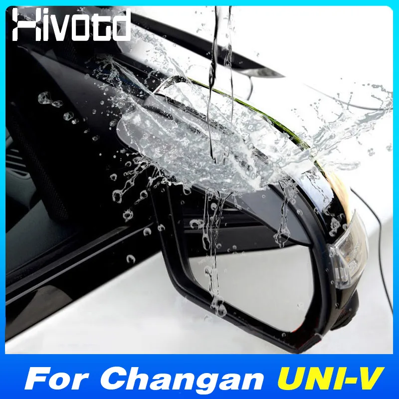 

Car Side Rearview Mirror Rain Eyebrow Waterproof Protective Cover For Changan UNI-V 2022-2023 Exterior Modification Accessories