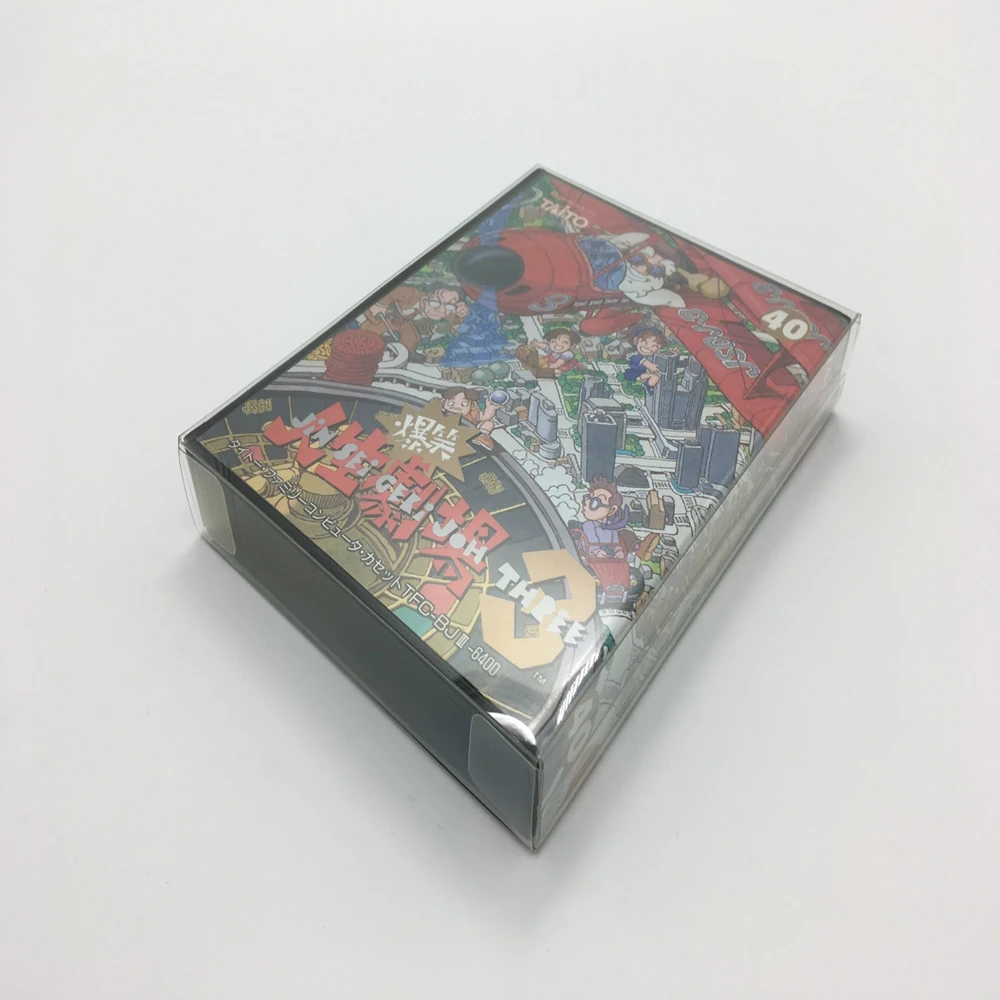 Collection Display Box For FC/Family Computer/TAiTO Game Storage Transparent Boxes TEP Shell Clear Collect Case