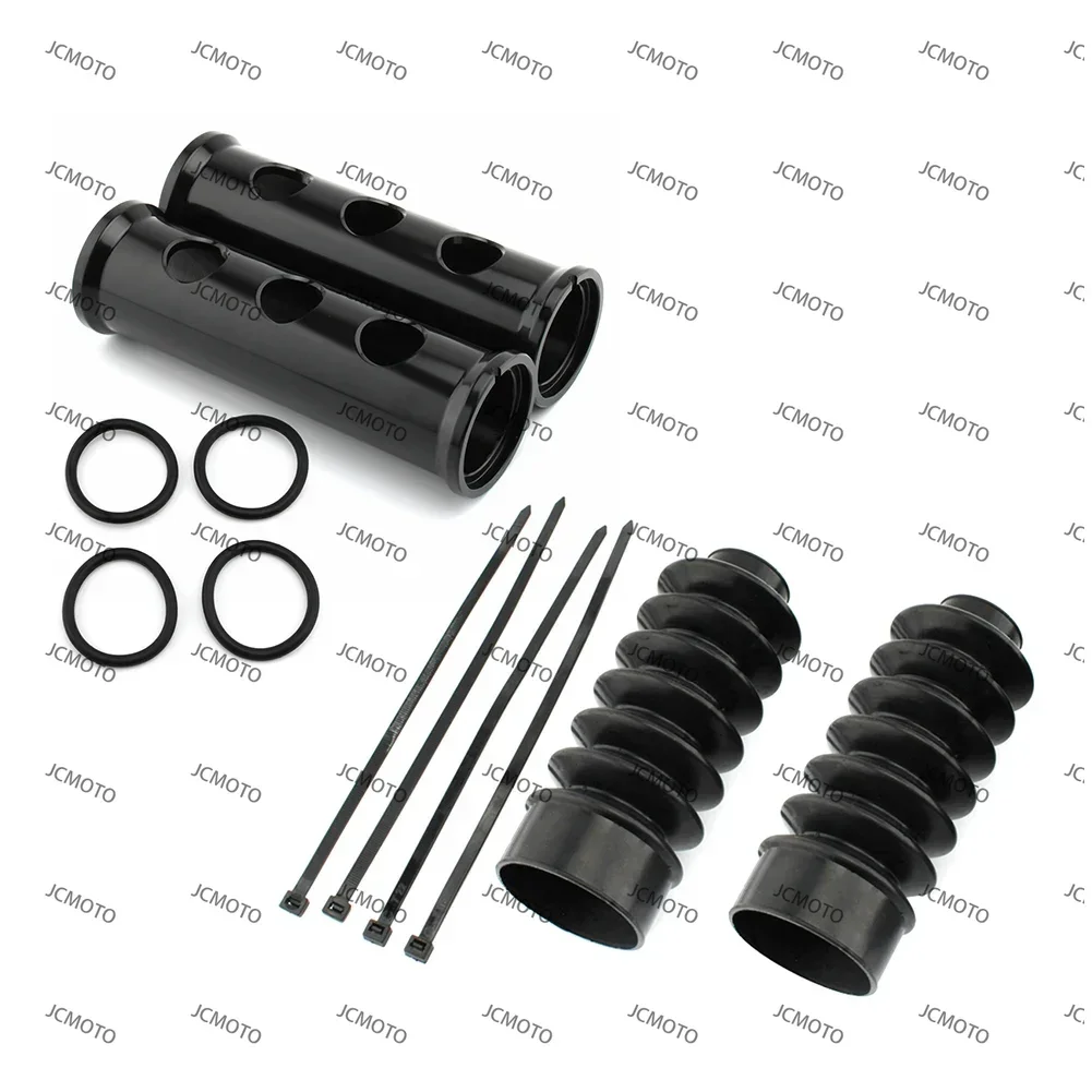 For Harley Davidson Sportster 883 1200 2000-2021 4Pcs/Set Motorbike Front Fork Shock Absorber Cover Fork Pipe Cover