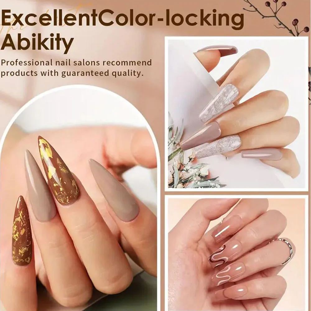 Poudre acrylique professionnelle 3 en 1 pour Nail Art, 12 couleurs, couleur chair, pour Extension d'ongles, trempage, gravure, polymère