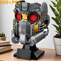Helmet Model 600+PCS Building Blocks Set 76251 Assembly Toy Model Education Toys Fit Gifts For Boy Children's Birthday Christmas