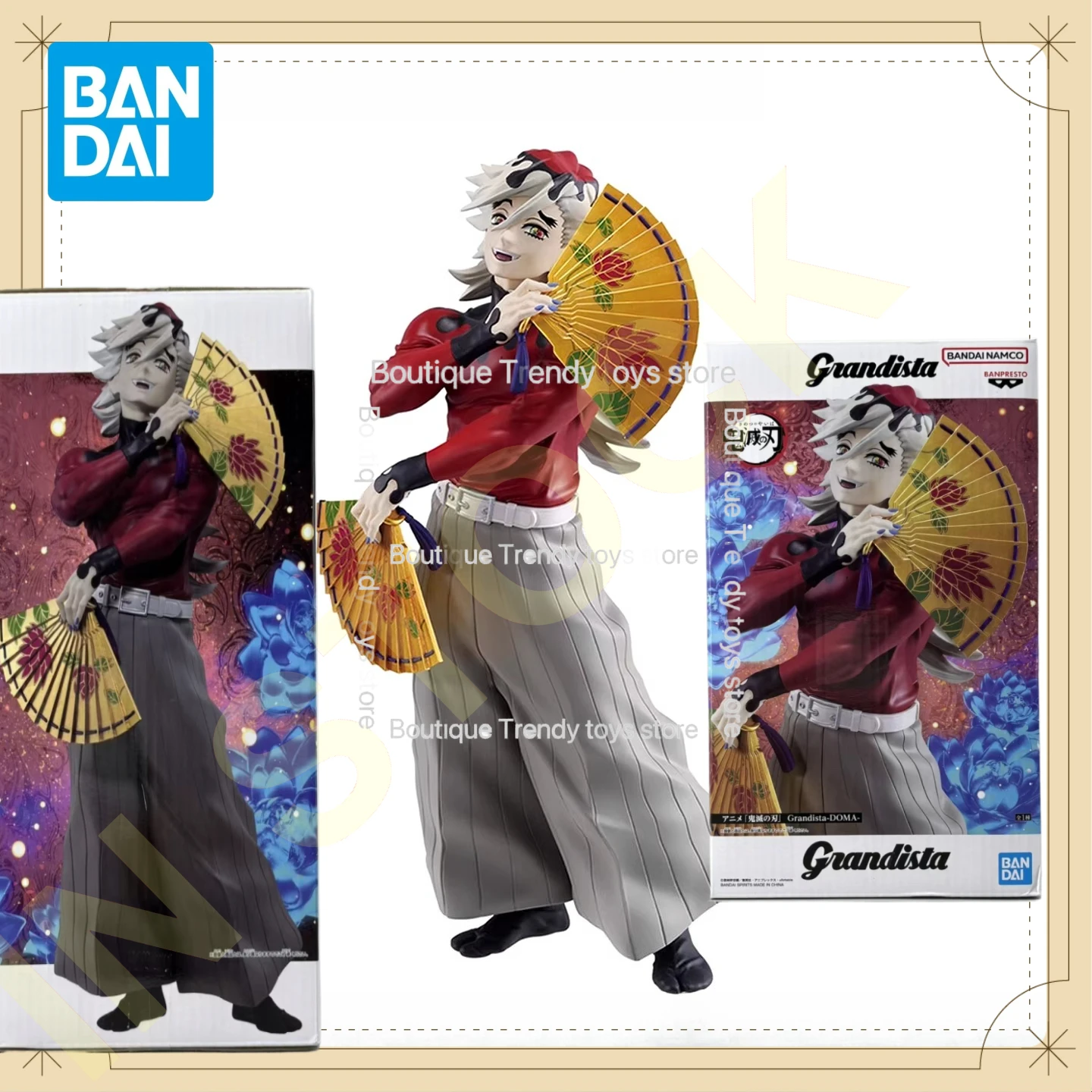 

В наличии: Фигурка Bandai Demon Slayer Grandista DOMA, оригинальная модель BANPRESTO, коллекционная фигурка, игрушка, подарок, фигурки, игрушки MVC