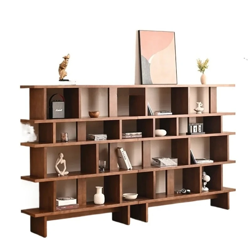 

Tqh Shelf Simple Modern Living Room Wall-Mounted Display Shelf Antique Home Floor Bookshelf