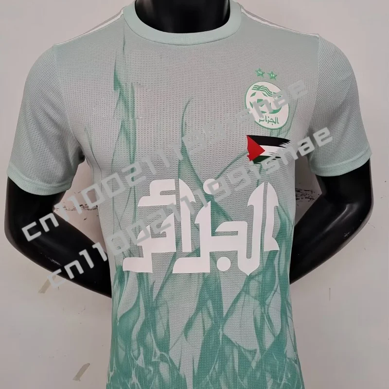 

Summer New 24-25 Printed Algeria Special Edition Football Jersey 3D Printed Fashion Short Sleeve T-Shirt for Men and Women