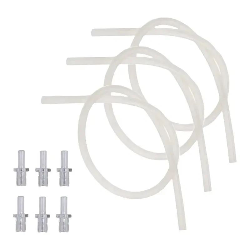 6X Milk Tube Hose Set for Jura Milk Pipe Connectors Brush Hose for Jura Impressa Giga Fully Automatic Machine-[frki A79G]