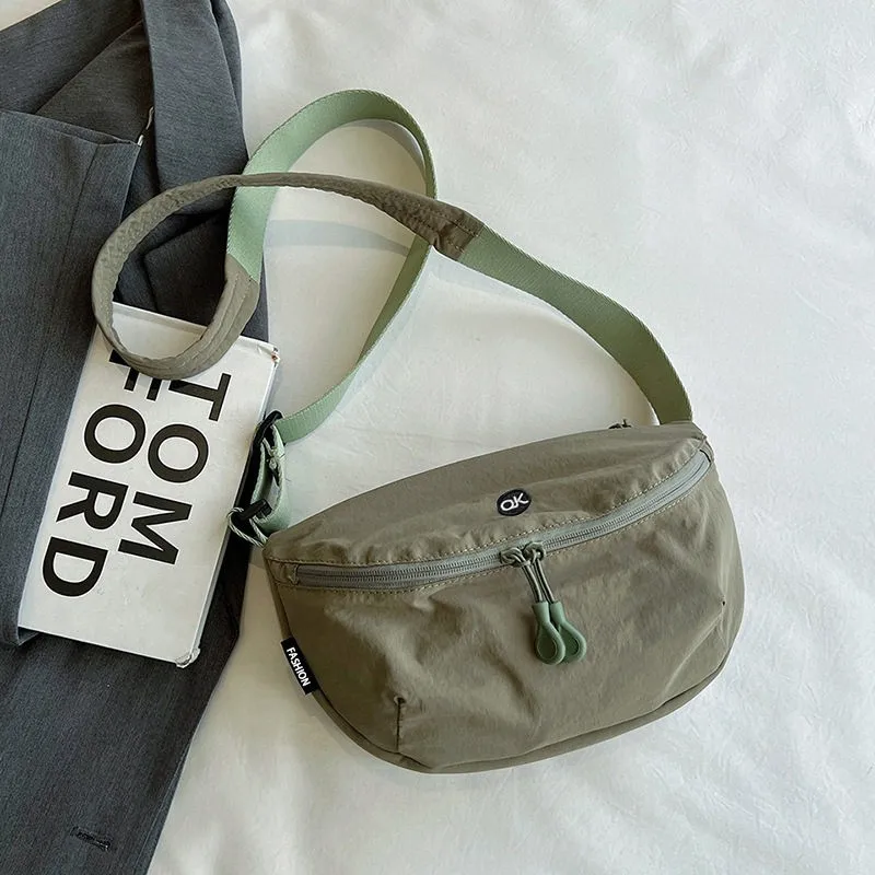 Ultra-Light Crossbody Saddle Bag for Men And Women Travel Waterproof 2026 New Style Versatile Single Shoulder Bag Leisure Nylon view 3