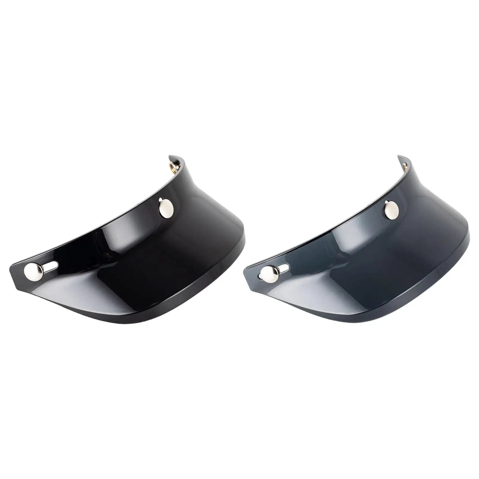 

Universal Shade Protector for 3/4 Open Face Helmets with 3 Snap System