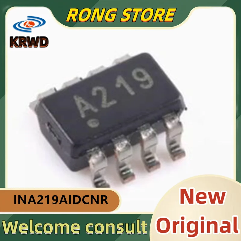 ICチップSOT23-8 ina219aidcnr ina219aidc ina219ai ina219 219新品,10個