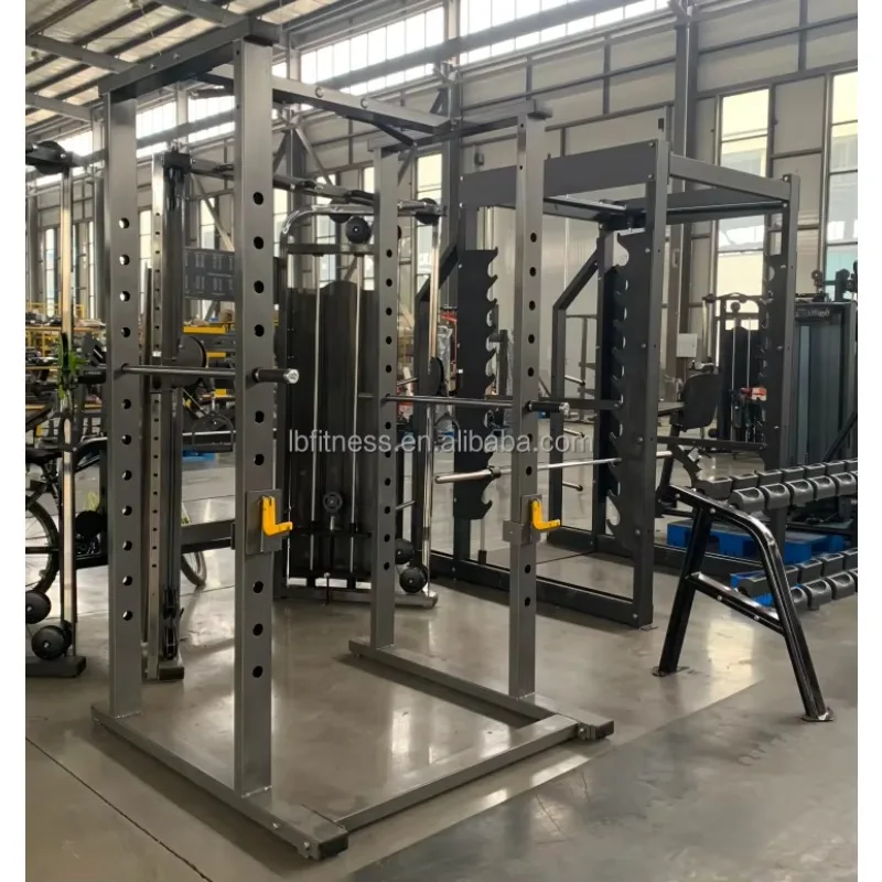 Commercial Gym Power Cage Squat Cage Heavy Duty Strength Training Equipment - view 4