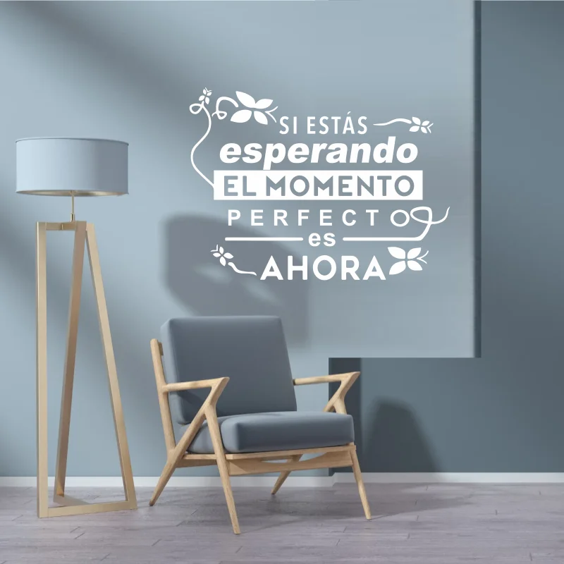 Beauty Spanish Letter Vinyl Stickers Decor Living Room Bedroom Removable Wall Decal Home Decor For Living Room decal 425