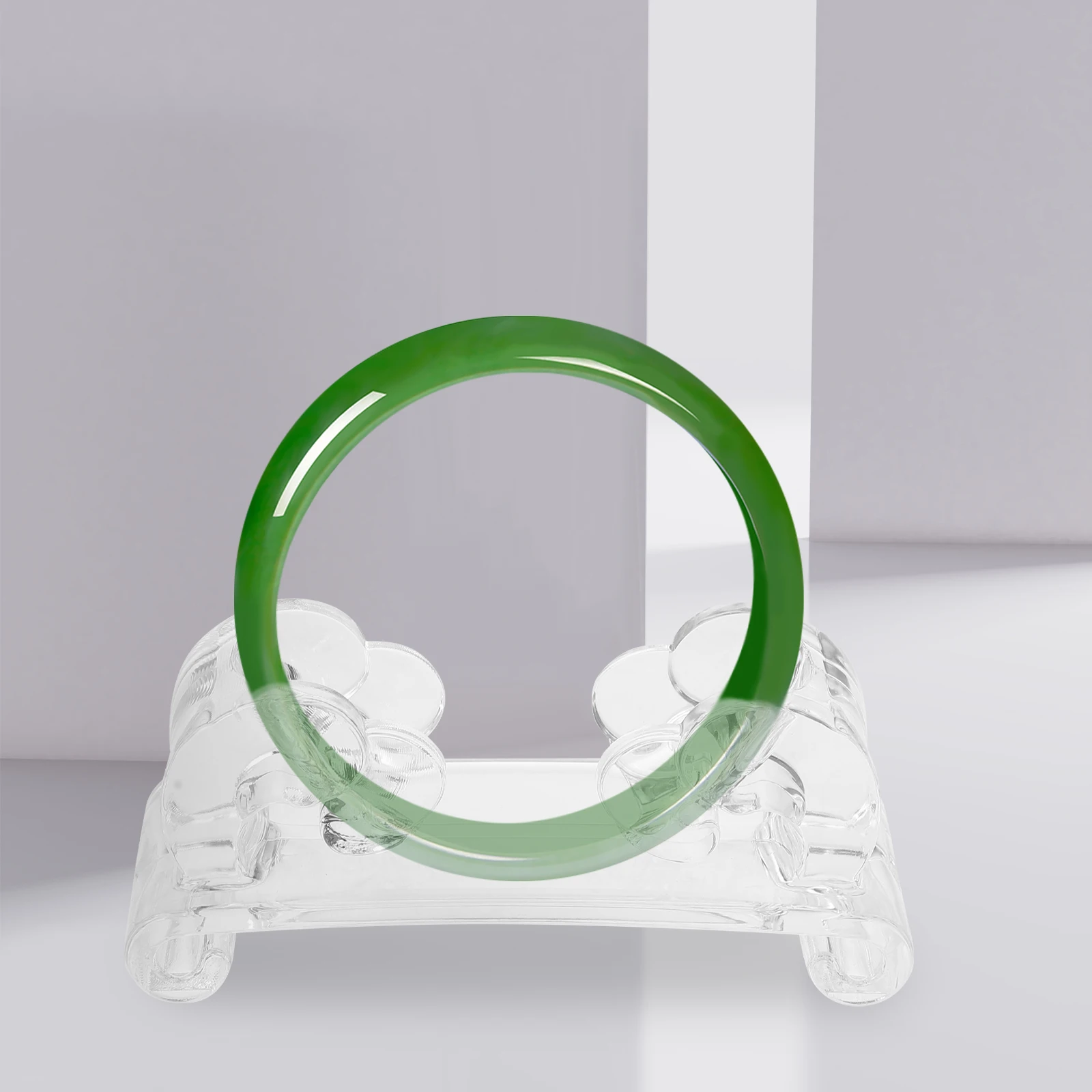 

4 Pcs Bracelet Display St Transparent Acrylic Jewelry Storage Rack Tool Base Strong Durable Safe Home Shop Decor Elegant