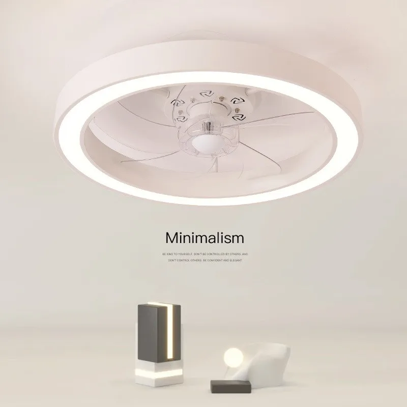 Ceiling Fans Light Living Room Bedroom Modern Simple Home Intelligent Remote Control Restaurant LED Fan Light for Conditioners