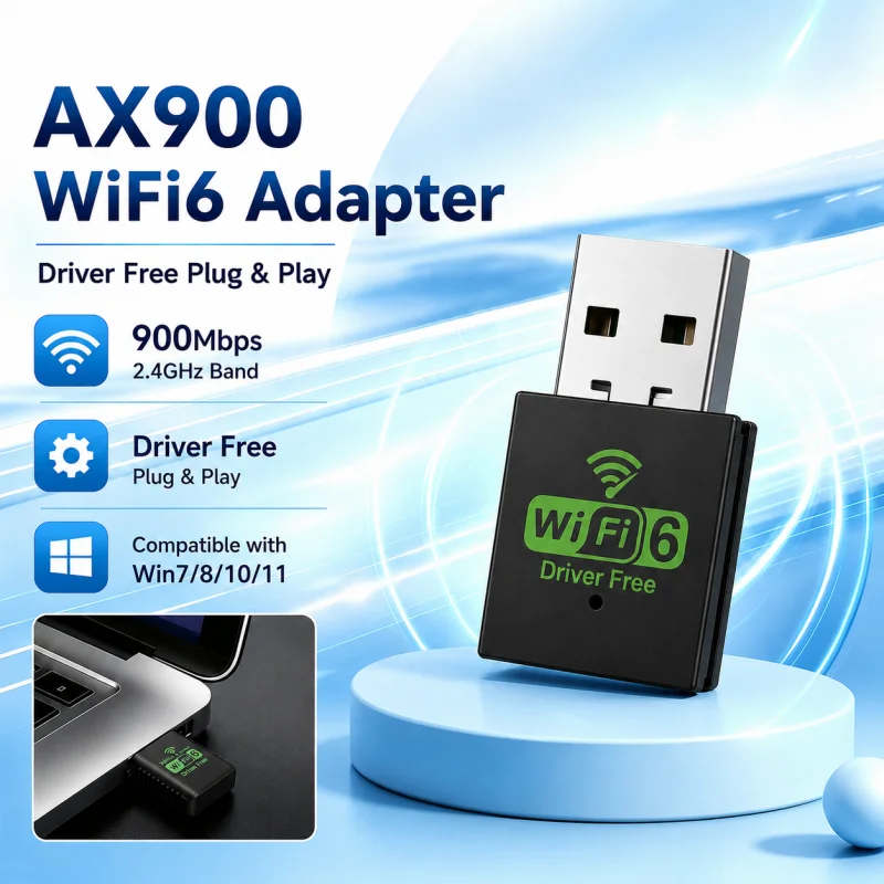 USB Kablosuz Ağ Kartı WiFi6 AX - Laptop External Accessories incelemesi ve fiyatı