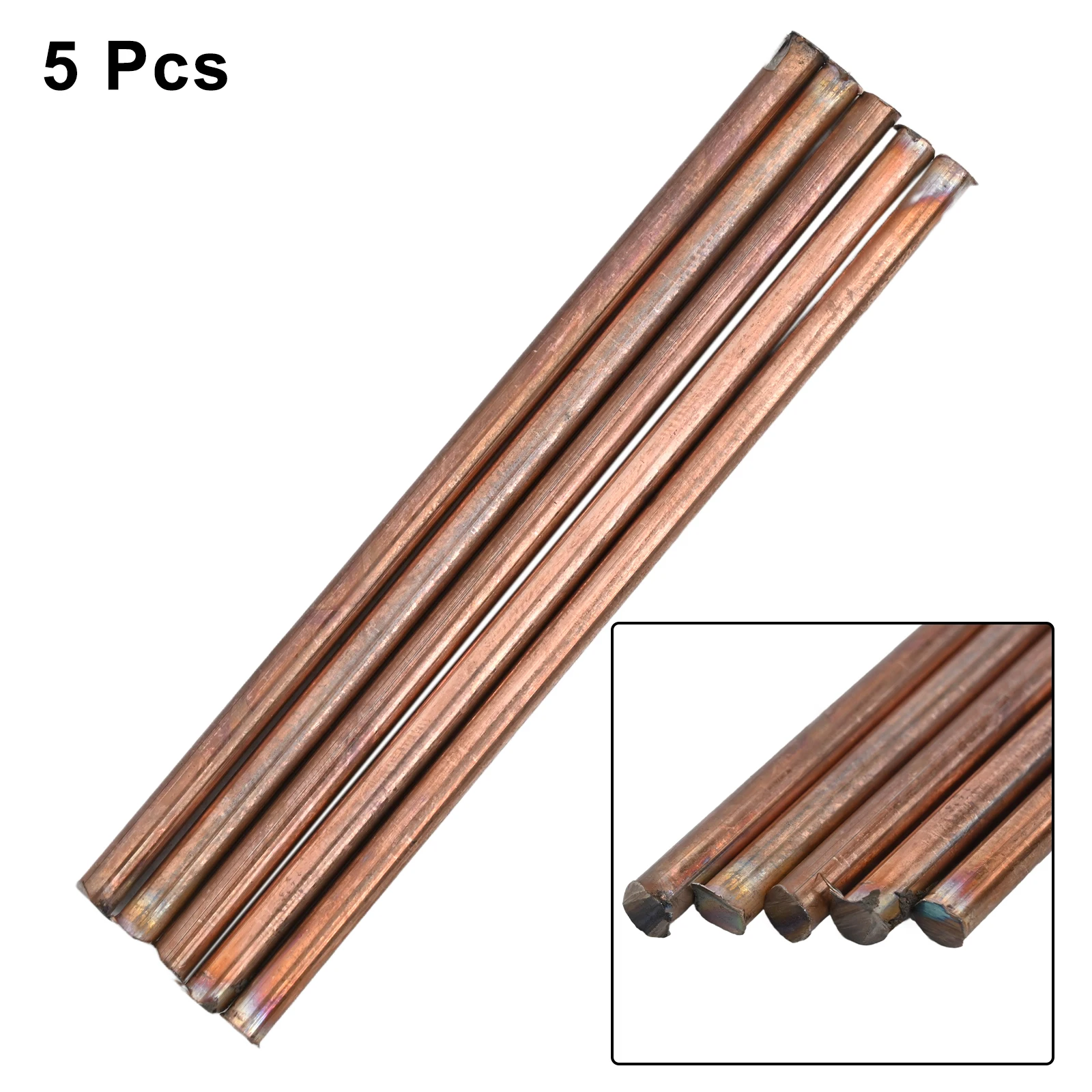 Brass Rod Copper Rod Industrial Solid 100mm Length 5 Pcs 99.9% Copper Metal Rod Round Rod High Quality Accessories