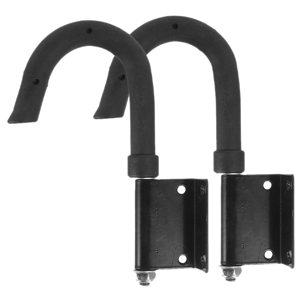 2Pcs Anti-fall Hooks Adjustable Stability Ladder Hooks for Wall Roofing Heavy Duty Extension Accessories Foldable Storage