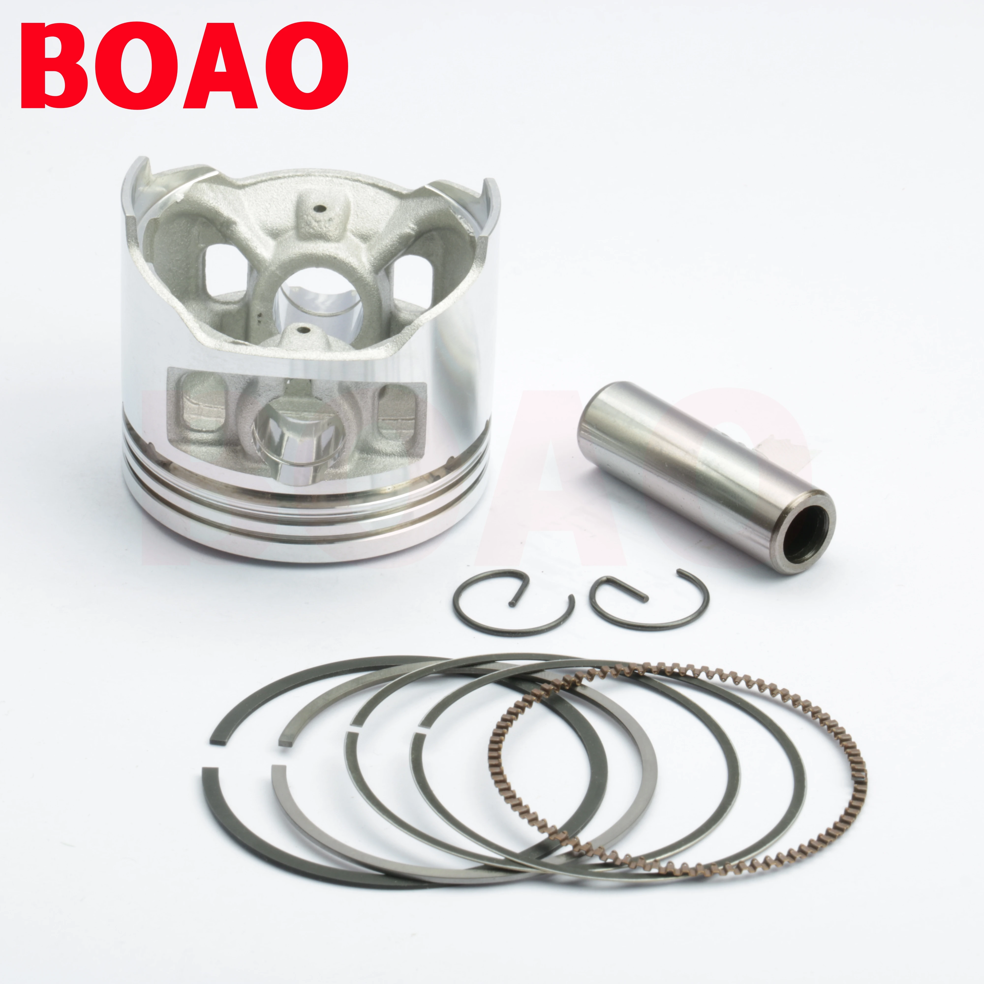 CT100 Piston 53mm With Rings Pin Kit For Bajaj 100 Bajaj100 CT100 CT100 4-Stroke Engine Parts & Accessories