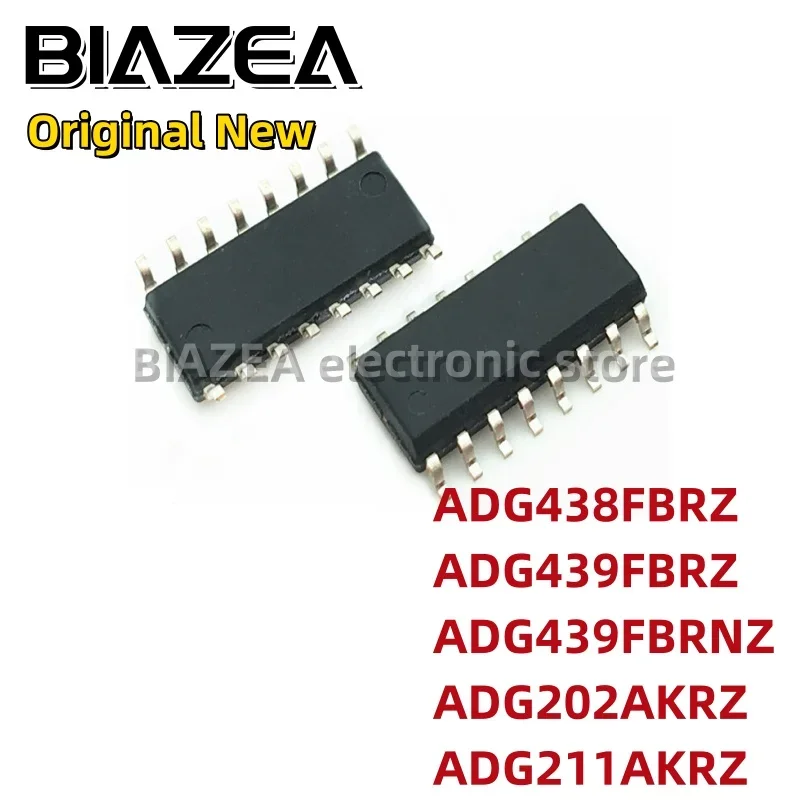 1piece ADG438FBRZ ADG439FBRZ ADG439FBRNZ ADG202AKRZ ADG211AKRZ SOP16 Chipset