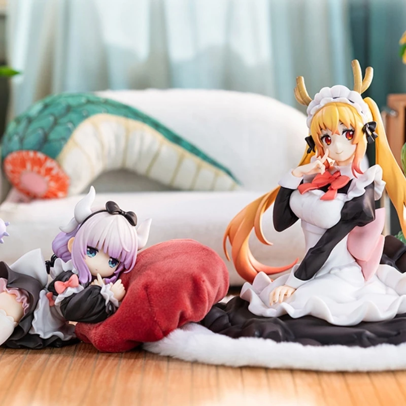 Kannakamui Tohru  Anime Miss Kobayashi's Dragon Cartoon Action Figure Model Collective Decoration Fgiurine Kawaii Girls Toys