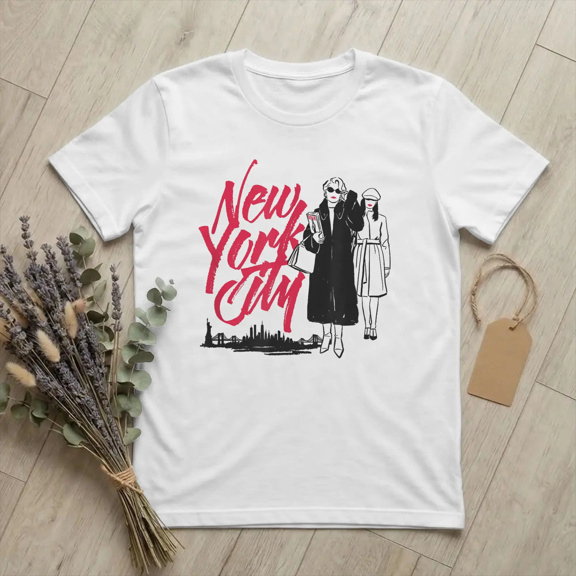 Camiseta Miranda Priestly The Devil New York para hombre, camiseta divertida de Nueva York, camiseta de manga corta con cuello redondo, camisetas de algodón recién llegadas