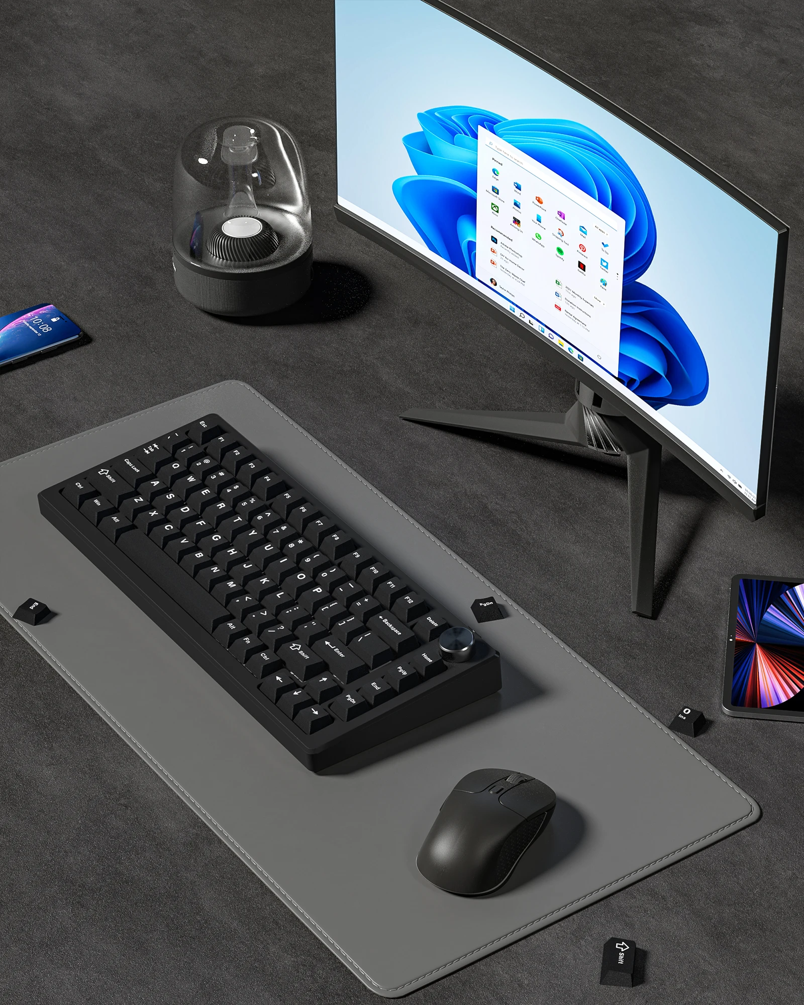 2026 جديد 133+ مفاتيح ريترو أسود PBT Keycap مزدوج النار الكرز الشخصي مفتاح قبعات لمفاتيح Cherry MX لوحة المفاتيح الألعاب الميكانيكية