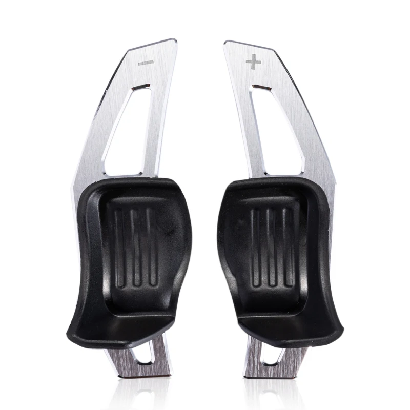 DSG عجلة القيادة مجداف تمديد التحول غطاء لشركة فولكس فاجن جولف 5 6 MK6 GTI R جيتا MK5 باسات B6 B7 CC بولو شاران تيجوان سيات ليون #6