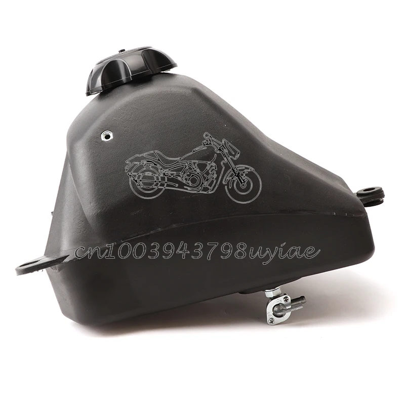 3L Motorcycle Plastic Petrol Gas Fuel Tanks with Tank Cap For 125CC 140cc 250cc Apollo Orion Pit Dirt Bike