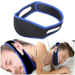 New Neoprene Anti Snore Stop Snoring Chin Strap Belt Anti Apnea Jaw Solution Sleep Support Apnea Belt Adjustable Sleep Care Tool