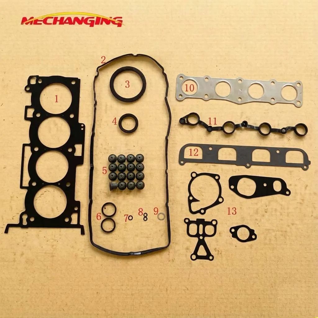 

For HYUNDAI SONATA IX35 2.4 16V G4KC Metal Engine Gasket Full Set Engine Rebuilding Kits 20910-25B00 50256800