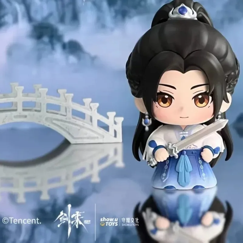 Original Shouyao Sword of Coming Vol.2 Q Blind Box Figure Shanshui Lang Series Chen Ping'an Desktop Ornament Collect Toy Gift
