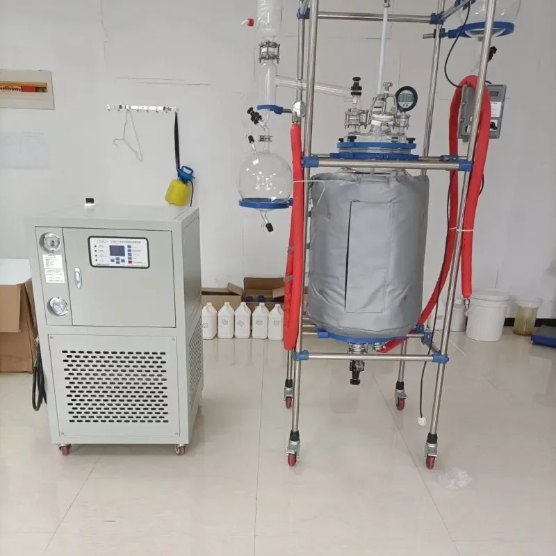 

Glass reactor laboratory, explosion-proof double glazing