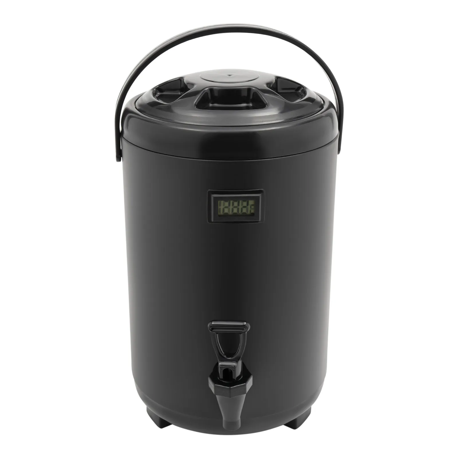 

Hot Beverage Dispenser, Stainless Steel Insulated – 10L with Thermometer and Spigot