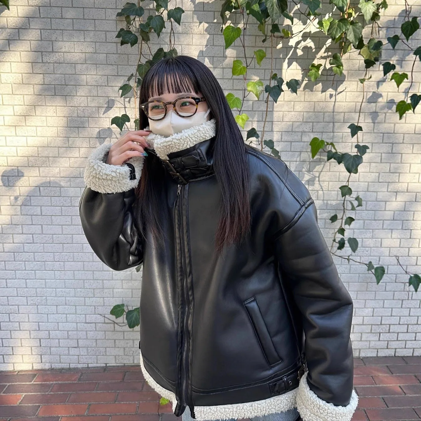 

Цельная шуба для мужчин и женщин, новый зимний бархатный мотоциклетный наряд из кожи оленя 2025 года с толстым мехом ягненка из искусственной кожи, куртка, размер США