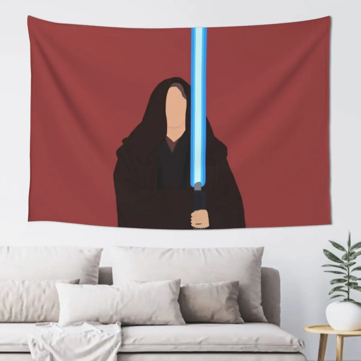 

Anakin Holding Lightsaber Tapestry Decorative Wall Mural Decoration For Rooms Decorative Paintings Aesthetics For Room Tapestry