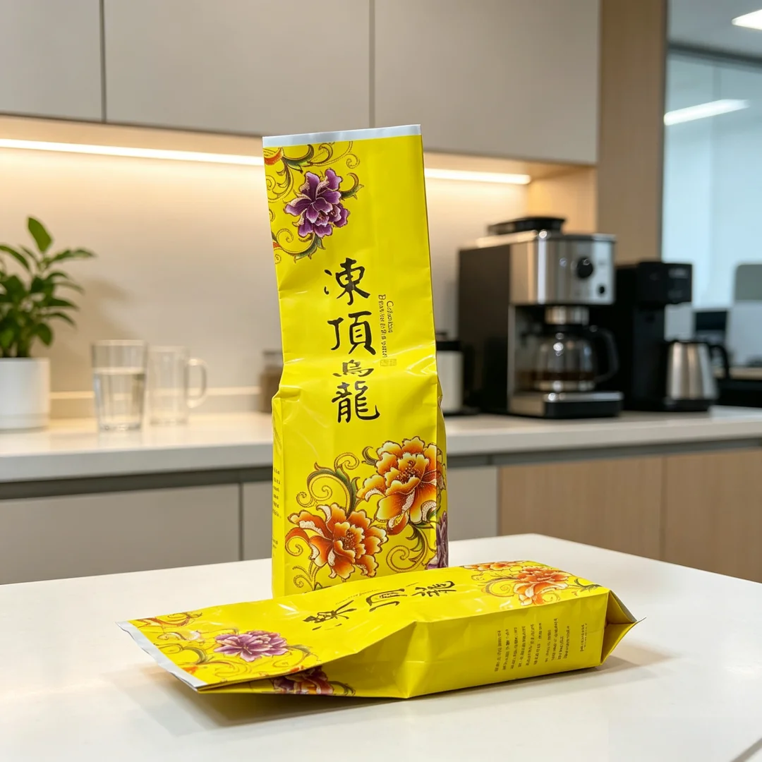 250g Ginseng Oolong tea Package Bag Alishan milk oolong Dianhong tea Seal bag TieGuanYin Jasmine Green Dian Hong tea Packing Bag