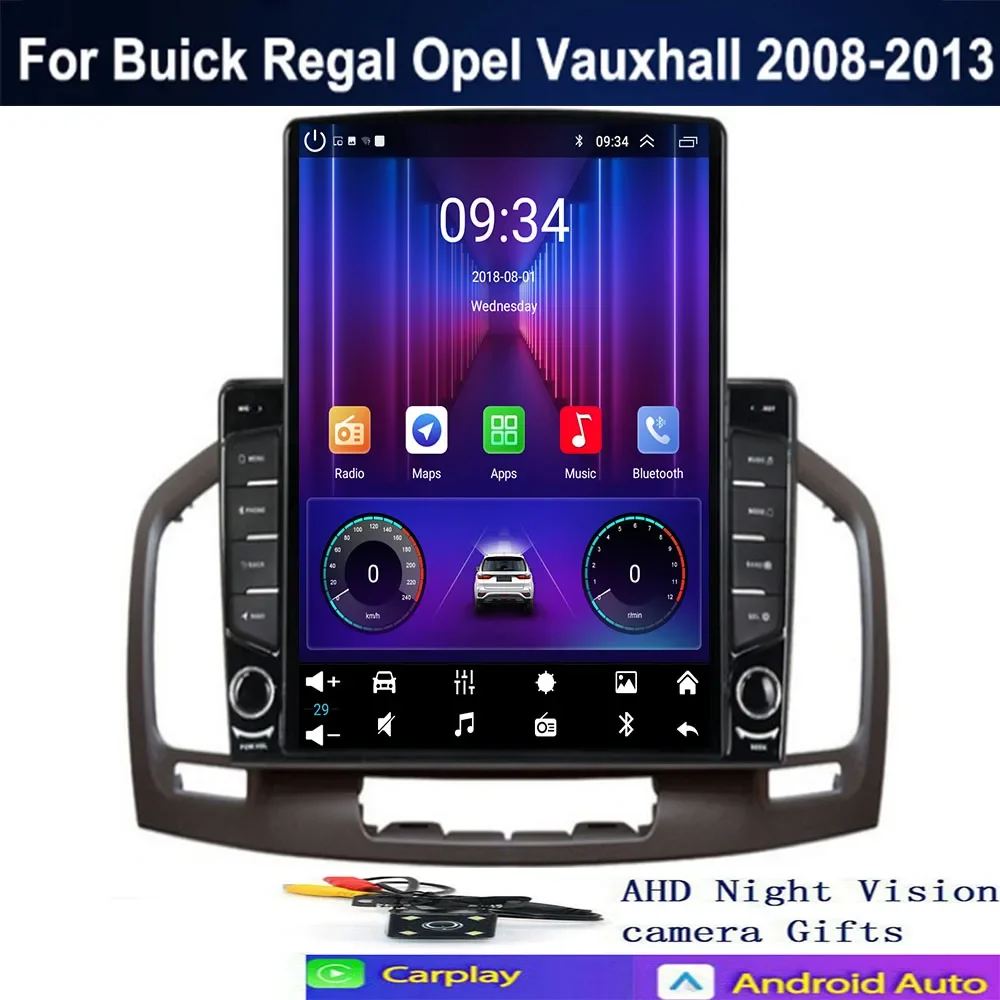 Car Radio Carplay Android 14 For Opel Insignia 2008 - 2012 For Buick Regal 2009 - 2013 Navigation GPS Stereo 4G Wifi No 2din DVD - view 2