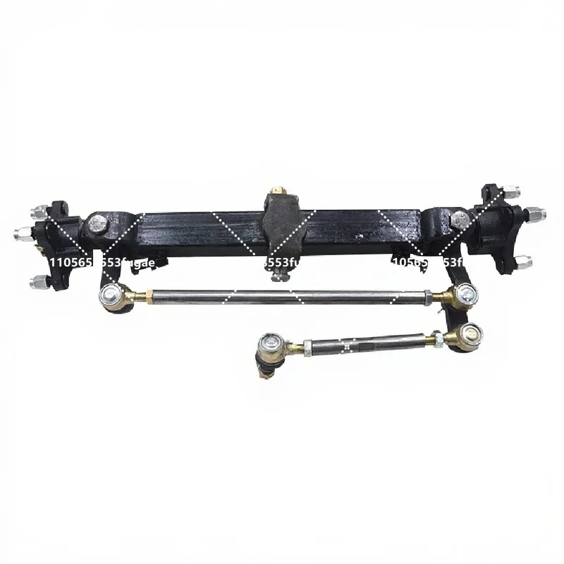 Electric 4-Wheeler Front Axle Assembly Sightseeing Car Steering Bridge Disc Brake Chassis