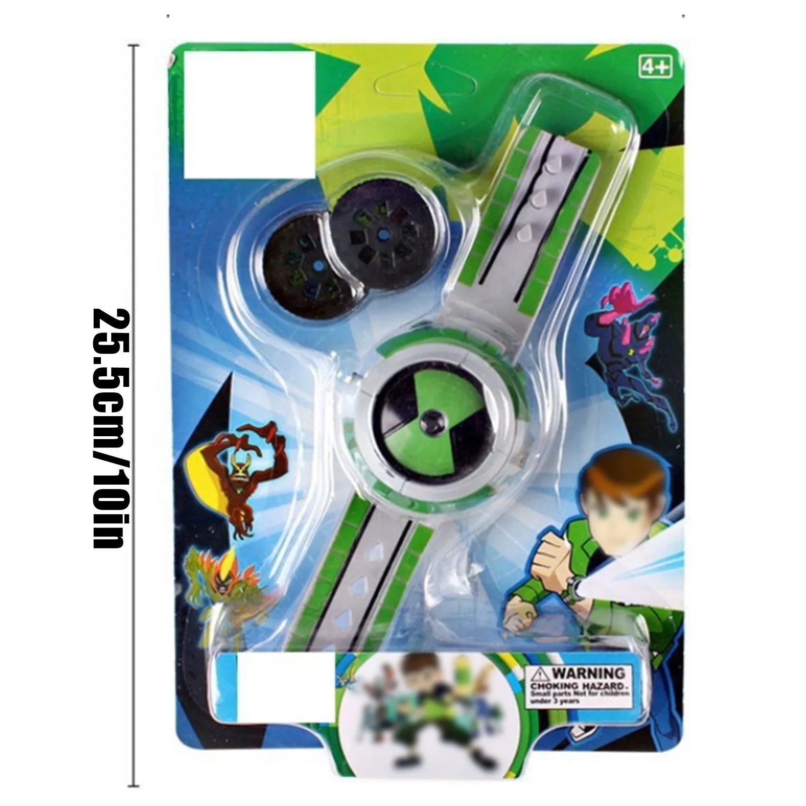 Reloj de proyección Earth Defender BEN 10, relojes de juguete para niños, transformador de reloj de moda, modelo de figuras de Anime, reloj de proyección de juguete # Color