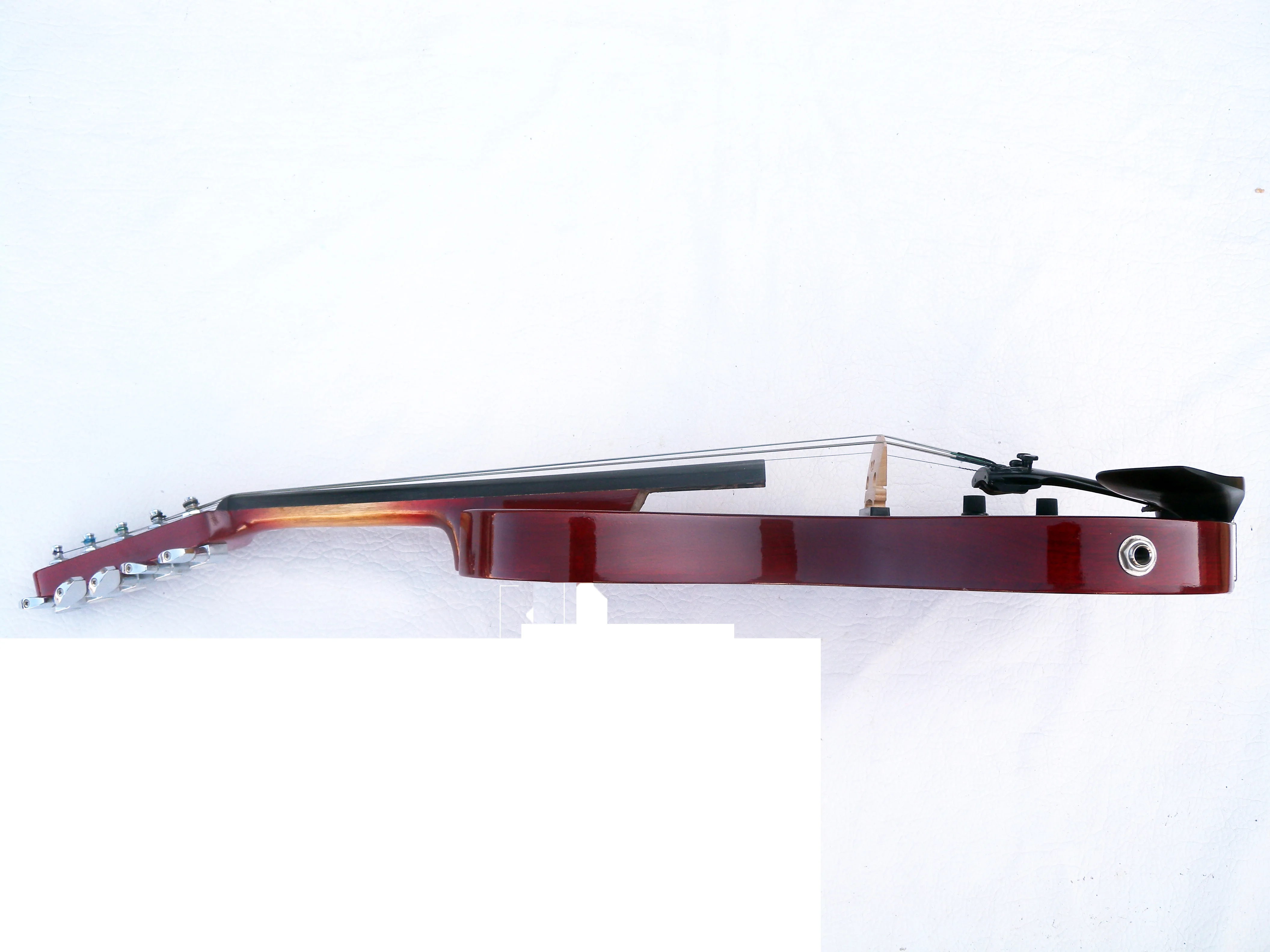 New 6 String Electric Violin 4/4 Solid Wood Sweet Sound Ebony Fitting Guitar Shape Handmade High Quality Violins With Hardwarefr