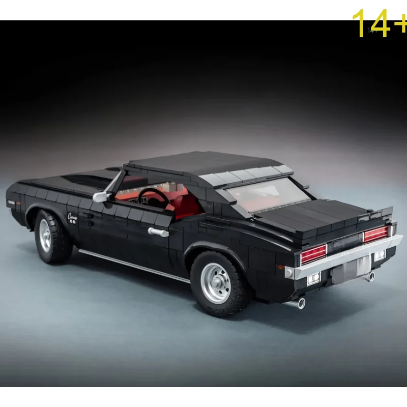 

Конструктор 2026 1969 Ретро-мускулкар Camaro Z28, модель 10304, городской спортивный автомобиль, кирпичики, игрушки для мальчиков, рождественский подарочный набор