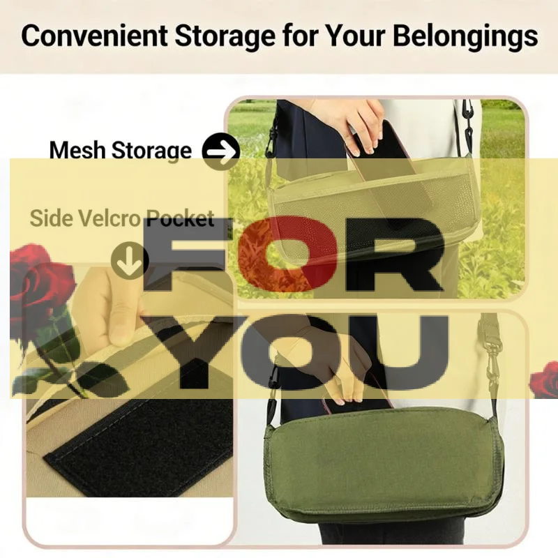 【OD】Portable Customizable Folding Mini Stool Made Of Oxford Fabric And Carbon Steel