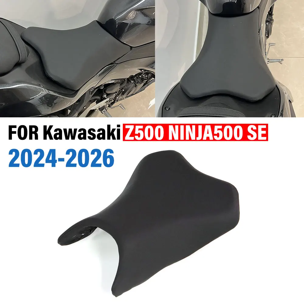 FOR Kawasaki Z500 SE Motorcycle Front Seat Cowl Cushion Pad Seat Cover Accessories FOR NINJA500 SE 2024-2026 Driver Seat Pillion