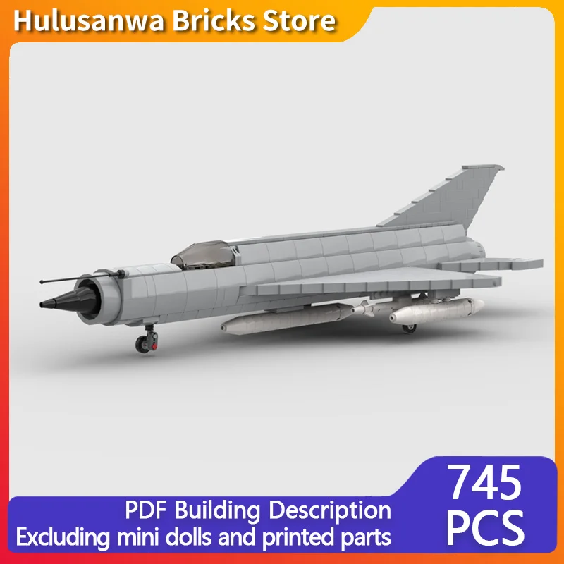 

MIG 21 современный военный истребитель, модель MOC, строительные кирпичи, военное оборудование, модульные технологии, подарки, сборка, детские игрушки, костюм