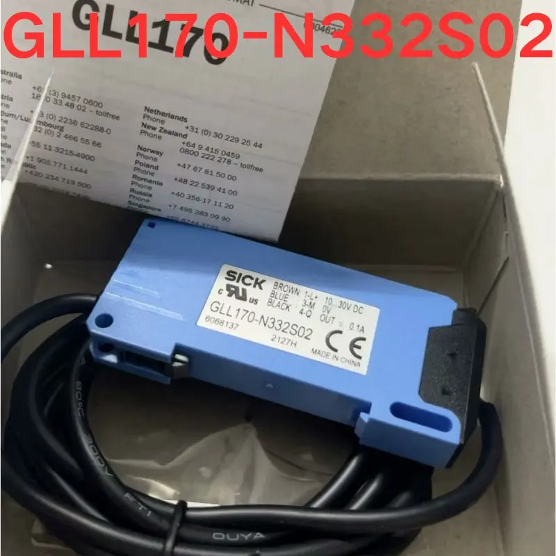 Amplificador de fibra, nuevo, GLL170-N332S02