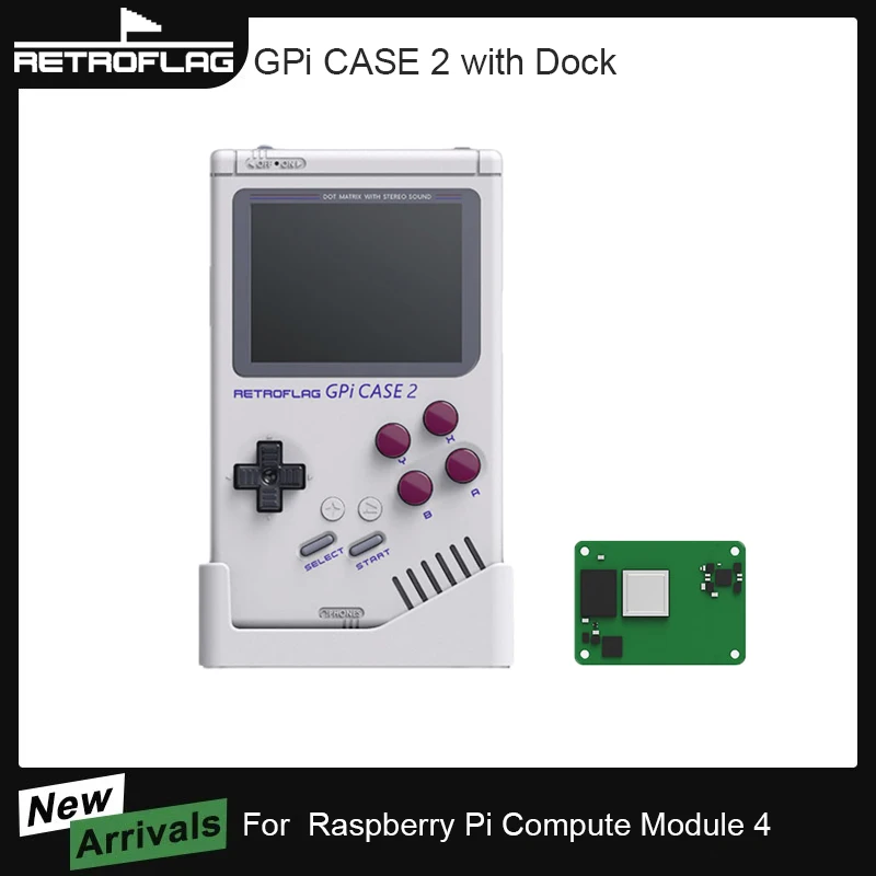 Retroflag GPi чехол 2 с сумкой для переноски для Raspberry Pi CM4