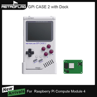 Retroflag GPi CASE 2 with Carrying Bag for Raspberry Pi CM4 Retroflag Raspberry Pi Case 3.0” LCD Screen for Compute Module 4