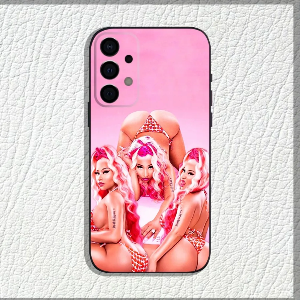 Hot Singer N-Nicki M-Minaj Phone Case For Samsung Galaxy A13,A21s,A22,A31,A32,A52,A53,A71,A80,A91 Soft Black Shell