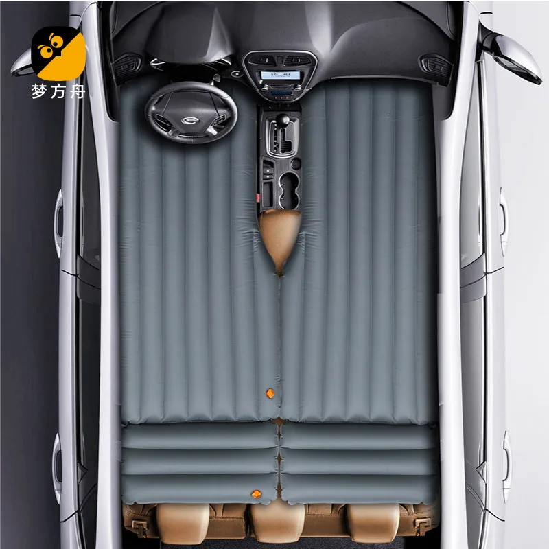 Matelas gonflable de voiture, coussin de remplissage d'espace de voiture, siège arrière, repose-pieds, voyage, camping, coussin de lit d'air, coussin d'appoint de coffre