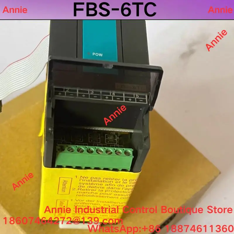 Brand New  FBs-6TC FBs Series 6-Channel Thermocouple Temperature Expansion Module